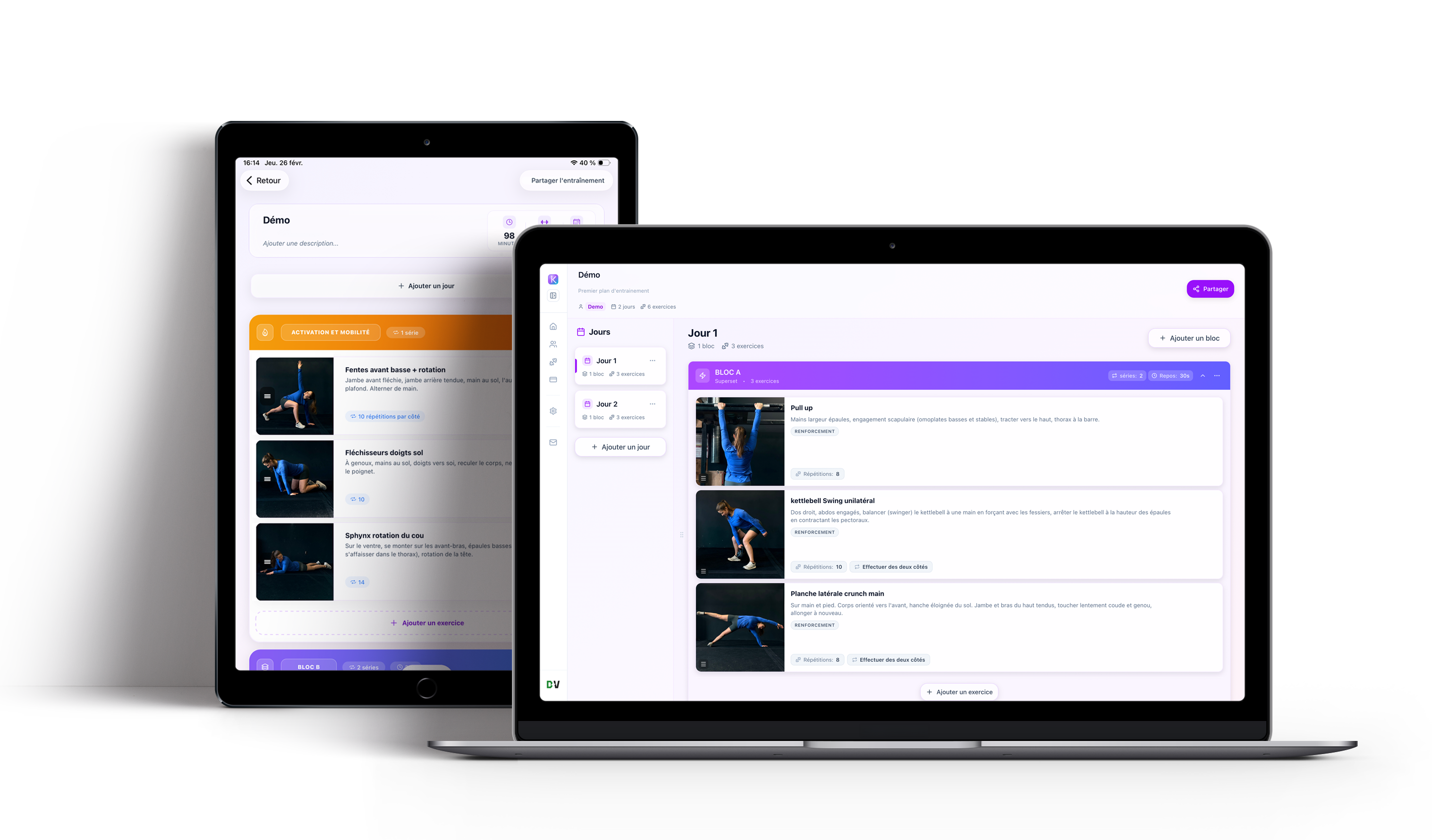 Présentation Simplikin web et iPad